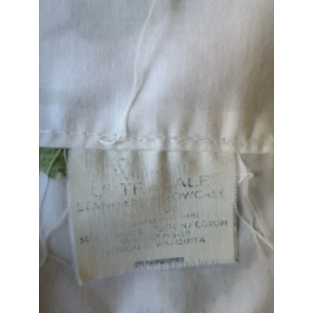 Vtg 1970s Christian Dior Wamsutta The Dior Rose Twin Fitted Sheet 2 Pillowcases